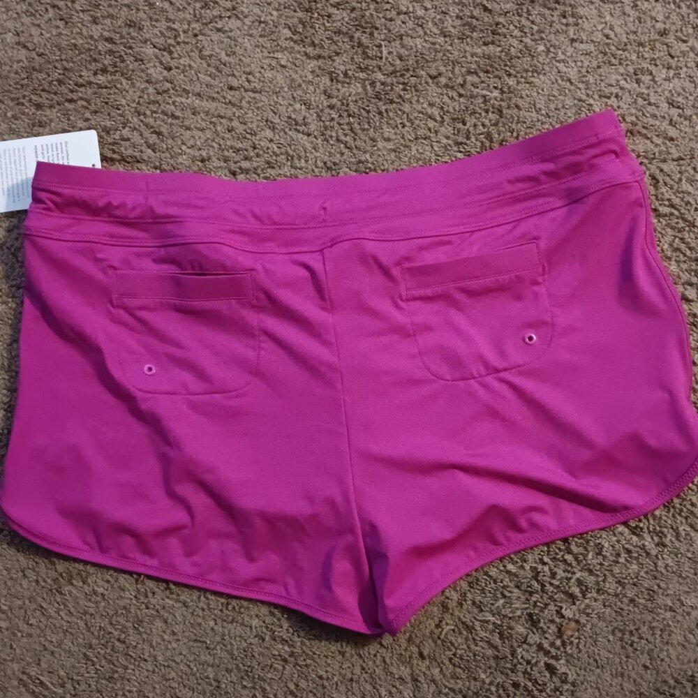 Athleta‎ Surge Swim Short Size Large NWTS